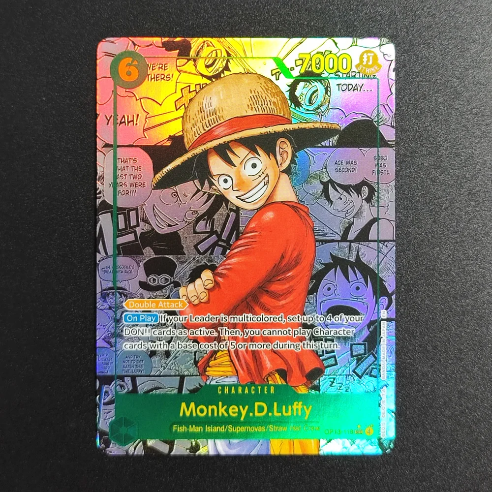 Monkey D. Luffy OP13-118 [Manga Alternate Art]