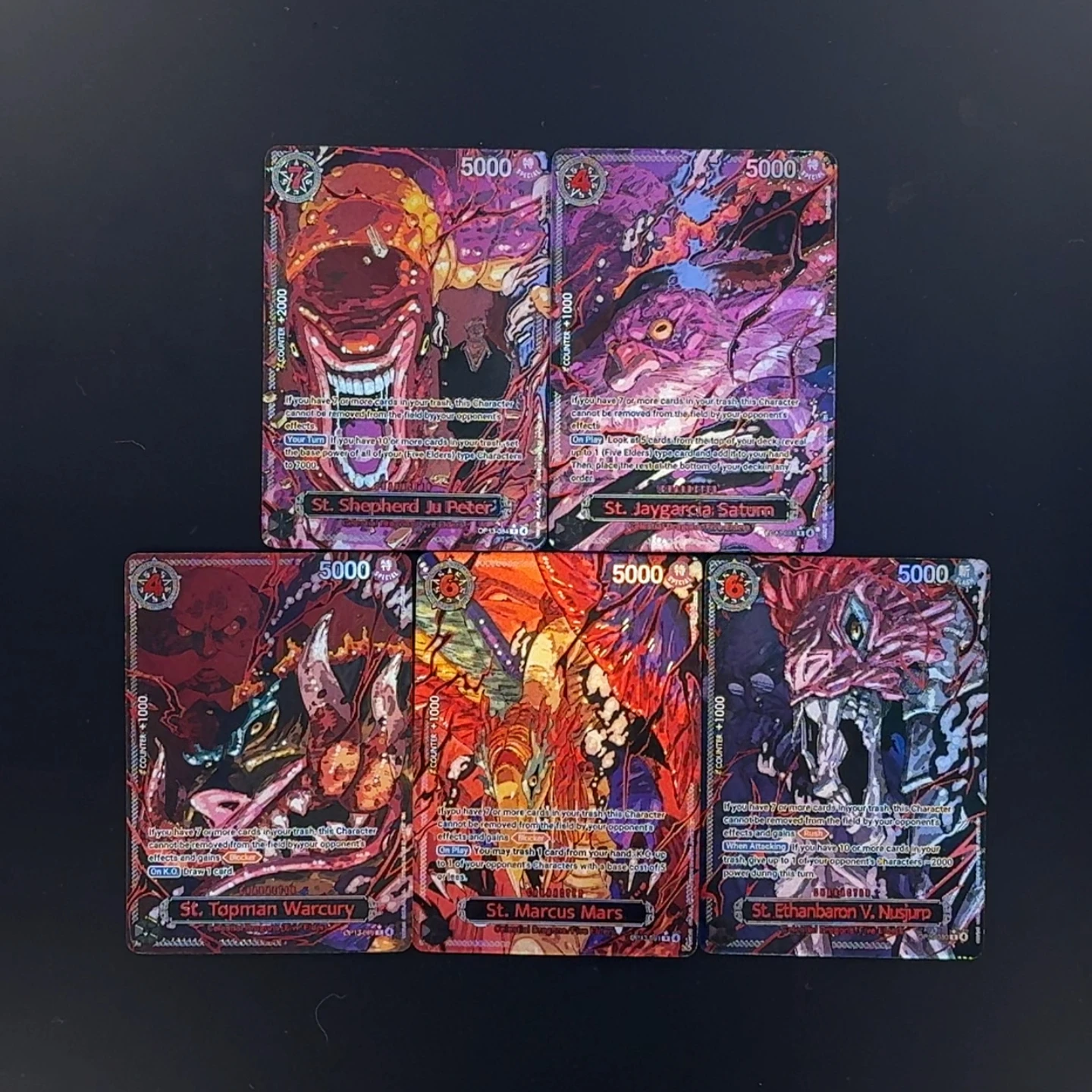 5 Gorosei Demon Pack [RED Alternate Art]